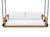 ModHaven Bimini Teak Swing Bed - Outdoor Porch Swing With Cushions For Sale - Image 11 of 13