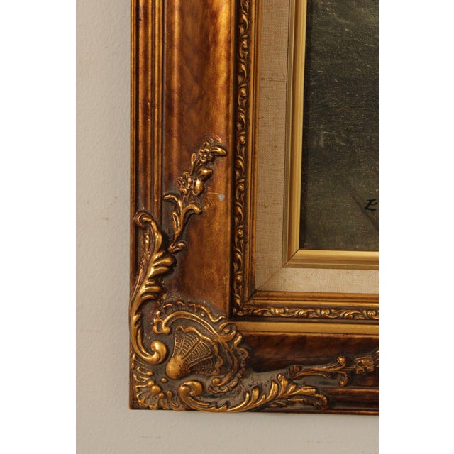 Wood E. Larroque English Genre Painting, 'Hot Toddy' For Sale - Image 7 of 12