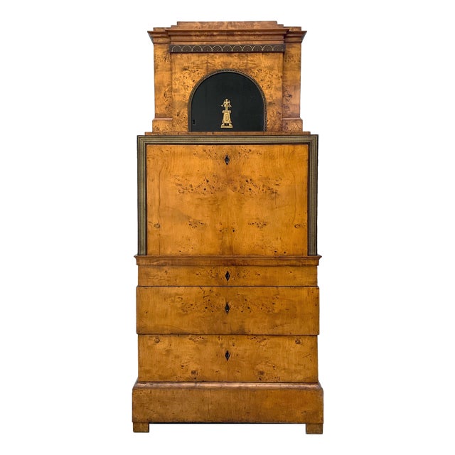 Empire Secretary from the Workshop of Adolph Friedrich Voigt, Berlin, 1810s For Sale