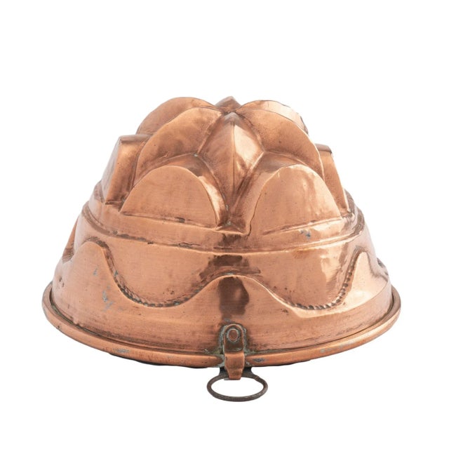 English English Tin Lined Copper Mold, 1890 For Sale - Image 3 of 9