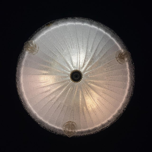 Murano Glass Ceiling Lamp, Italy, 1990s For Sale - Image 8 of 15