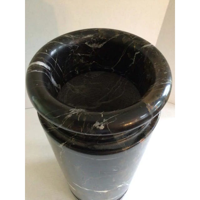 1970s 1970s Solid Marble Umbrella Stand For Sale - Image 5 of 6