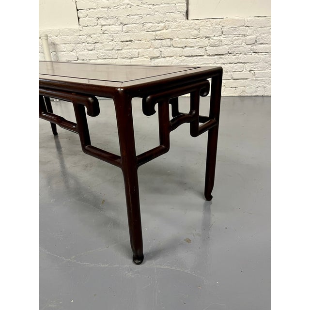 1960s Late 20th Century Chinese Huali Rosewood Coffee Table For Sale - Image 5 of 7