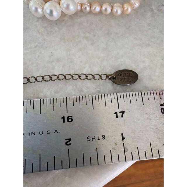 1980s Swarovski Crystal Ruby, Red Stone Necklace Made by Sade Designs For Sale - Image 5 of 5