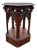 Antique Oak Gothic Pedestal, 1890s For Sale