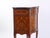 Antique English Marquetry Side Table with Brass For Sale - Image 3 of 12