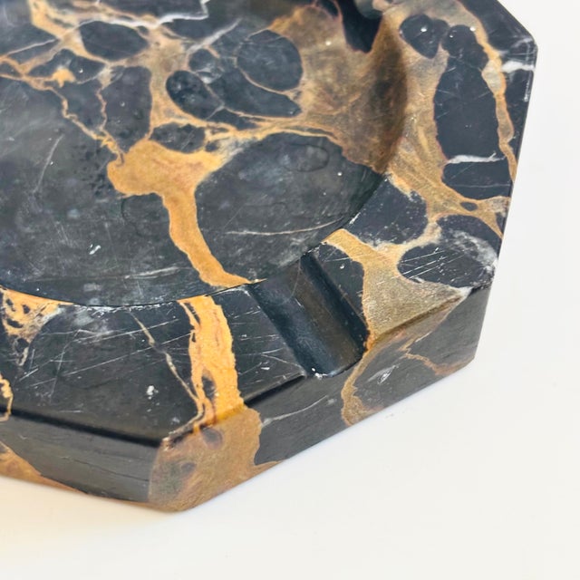 Late 20th Century Octagonal Stone Ashtray For Sale - Image 5 of 7