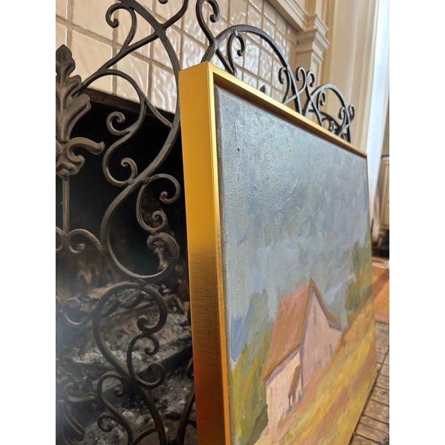 2020s “After the Rain” an Original 24”x30” Framed Painting by Michelle Heimann . For Sale - Image 5 of 5