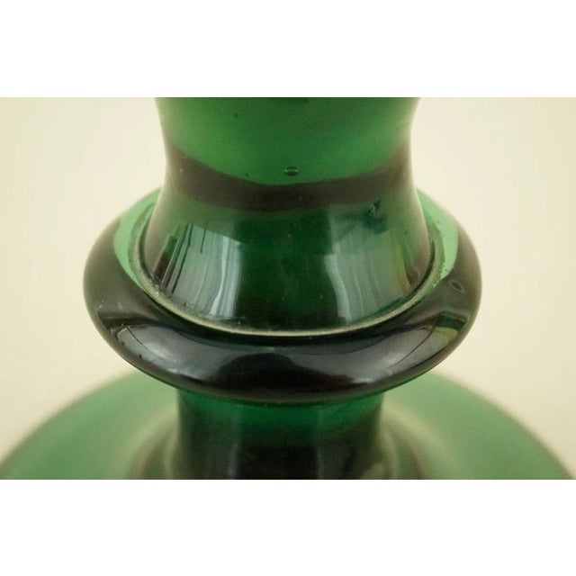 Vintage Glass Candleholder attributed to Enrico Taddei, 1940s For Sale - Image 18 of 18