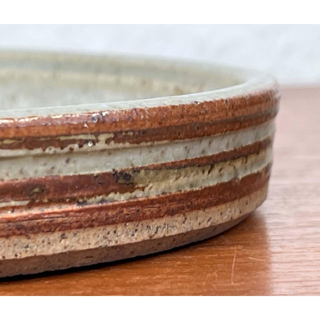 Mid-Century Modern Danish Studio Pottery Bowls by Tue Poulsen for Tue Keramik, 1960s, Set of 2 For Sale - Image 10 of 18