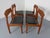 Black Teak Dining Chairs by Erik Buch for Od Møbler, 1960s, Set of 4 For Sale - Image 8 of 13