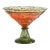 Large Vintage Kosta Boda Art Glass Pedestal Bowl, Signed by Kjell Engman For Sale