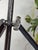Metal Blue Fresnel Theater Spotlight Floor Lamp on Matching Steel Tripod from A.E. Cremer, Paris, 1950s For Sale - Image 7 of 18
