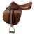 Vintage Crosby Olympic Works English Close Contact Saddle, Made in England For Sale