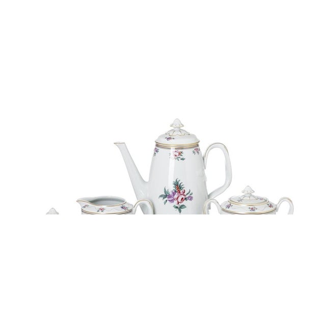 Porcelain Coffee Service from Vista Alegre, Set of 26 For Sale - Image 5 of 8