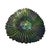 Vintage Turkish Feather Mandala Art Glass Centerpiece Bowl For Sale In Birmingham - Image 6 of 12
