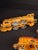 Antique Kilgore Cast Iron Train Set Orange Locomotive Coal Tender Passenger Car For Sale - Image 14 of 18