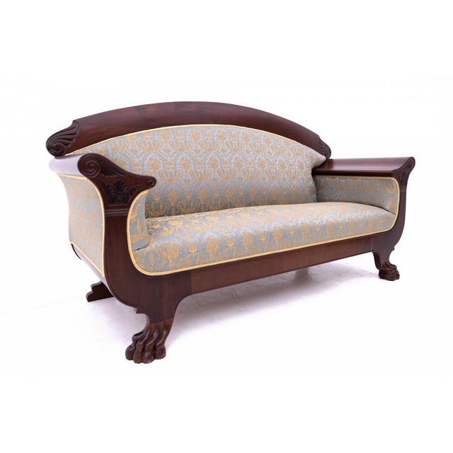 Late 19th Century Biedermeier Living Room Set, 1880, Set of 3 For Sale - Image 5 of 15