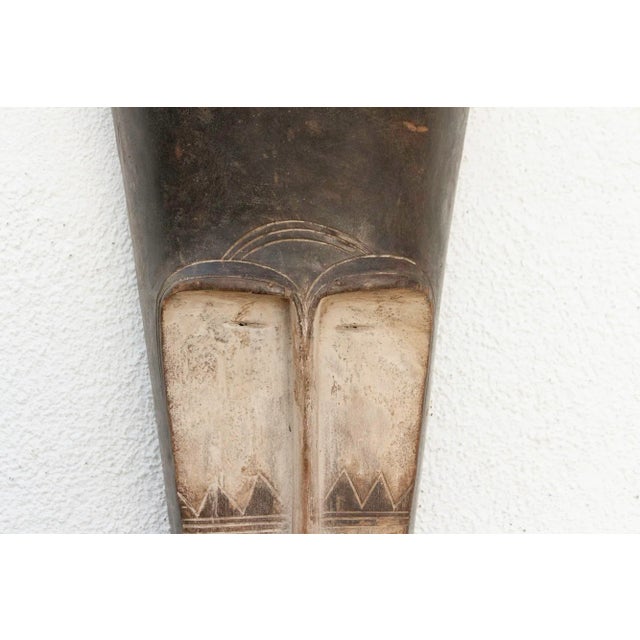 Monumental Fang Mask, Ceremonial & Striking For Sale In Los Angeles - Image 6 of 10
