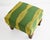 Set of Three Italian Footstools, Upholstered in Green & Gold Fabric, 19th C. For Sale - Image 10 of 11
