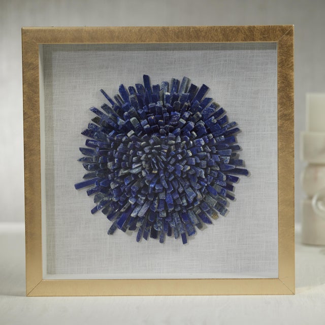 A great way to show off your love for all things gold and crystals, this decorative frame makes a stylish addition to any...