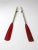 Vintage Painted Wooden Oars Pair For Sale - Image 6 of 11
