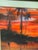1960s J. Chang Tropical Sunset Palm Trees Watercolor Painting, Signed For Sale - Image 5 of 12