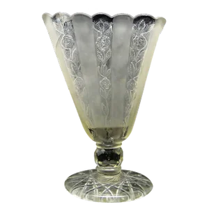 Art Deco Vase from Bolesław Morawski Glassworks, Poland, 1930s