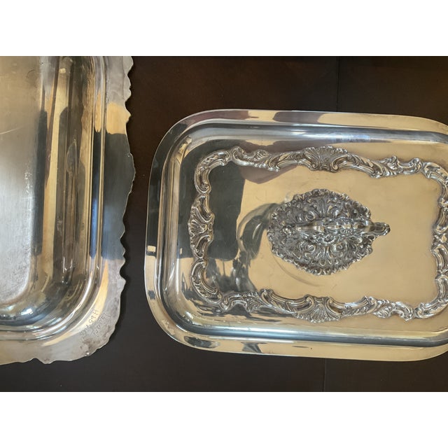 Late 20th Century Silverplate Vegetable Tureen With Lid For Sale In Palm Springs - Image 6 of 6