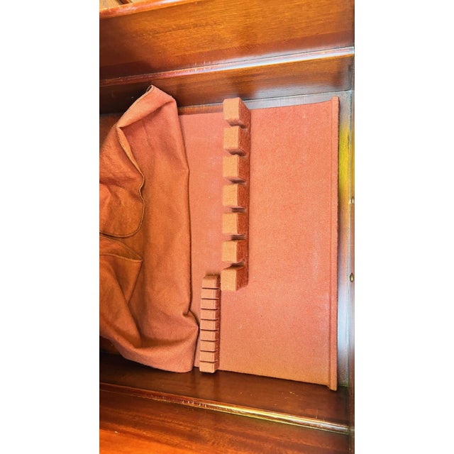 Stone Maitland-Smith Small Sideboard With Marble Top For Sale - Image 7 of 12