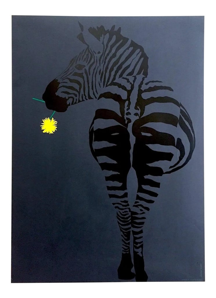 Vintage 1960's Mid Century Modern Israeli Pop Art 
