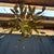 Gold Antique French Chandelier With Gold Leaves and Branches in Old Gilding For Sale - Image 8 of 14
