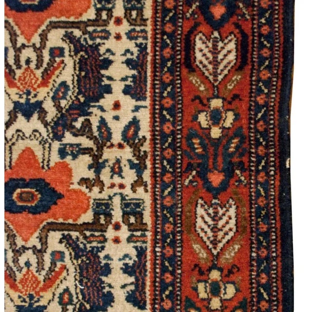 Traditional Early 20th Century Senneh Rug For Sale - Image 3 of 5