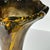 An expressive organic-form murano glass vase, crafted in italy during the late 1980s. This small sculptural piece departs...