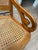Vintage Solid Maple Wood Bentwood Cane Rocking Chair For Sale - Image 4 of 11