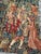 Discover the elegance of this mid-century french jacquard tapestry featuring the exquisite design of the renowned medieval...