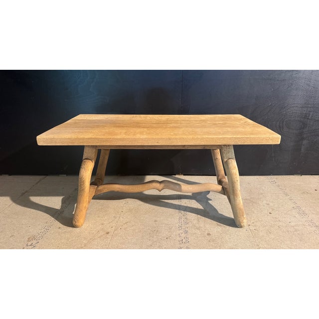 French Oak Coffee Table, 1920s For Sale - Image 11 of 11