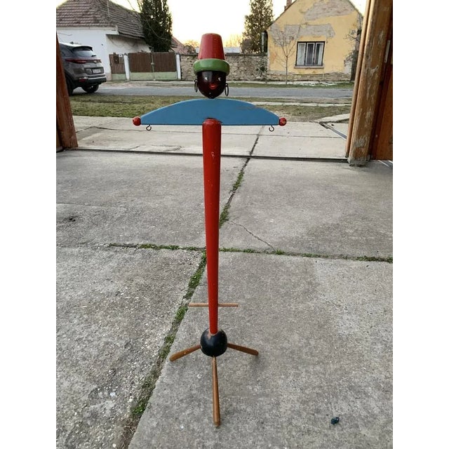 Mid-Century Modern Vintage Children's Valet, 1980s For Sale - Image 3 of 6
