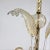 MidCentury 24k Gold Infused and Rigaree Murano Frond Pendant Light For Sale - Image 4 of 12