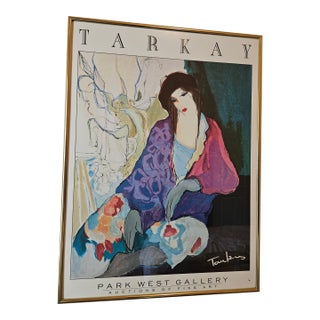 1990s Park West Gallery Itzchak Tarkay "Burette Noire" Print For Sale