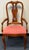 Elegant set of six Ethan Allen Maison dining chairs, including two armchairs and four side chairs. Each chair features a...