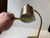 Scandinavian Modern Adjustable Brass Desk Lamp from Vitrika, 1970s For Sale - Image 9 of 11