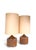 Mid-Century Modern Mid 20th Century Danish Modern Cork and Chrome Table Lamps With Original Shades - Pair For Sale - Image 3 of 14