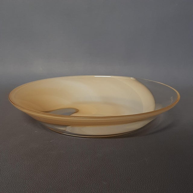 1970s Modern Murano Glass Centerpiece Plate from La Murrina, 1970s For Sale - Image 5 of 13