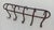 Vintage Wall Coat Rack in Bentwood, 1950s For Sale - Image 5 of 6