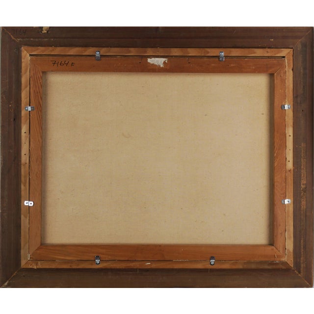 1940s Stopping to Water the Driven Horses Figurative by Janos Viski For Sale - Image 5 of 5