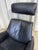 Black 1990s Img Leather Recliner, Swivel Chair and Rocking Chair For Sale - Image 8 of 12
