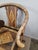Late 19th Century Late 19th Century Antique Bamboo and Wood Horseshoe-Back Armchair For Sale - Image 5 of 12