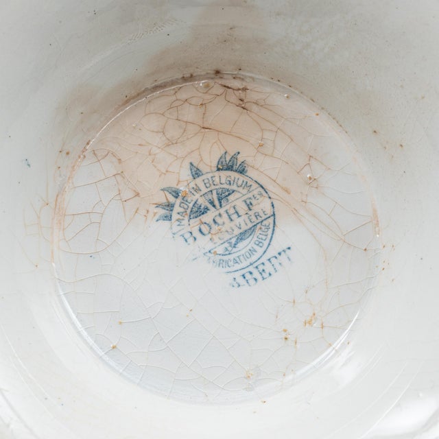 20th Century Belgian Special Edition Porcelain Tureen With Lid For Sale - Image 10 of 18