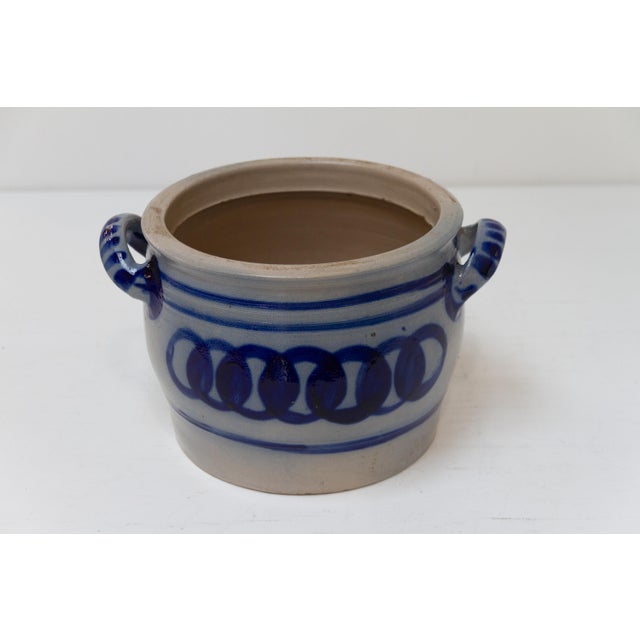 19th Century German Stoneware Eight Liter Crock, 1890s For Sale - Image 3 of 12